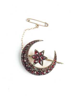 Garnet Brooch