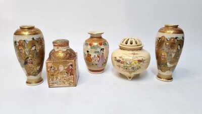 Satsuma Vases