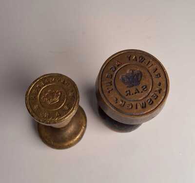 Brass S.A.R Stamps