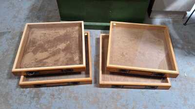 295 · PRINTERS DRAWERS DISPLAY CASES