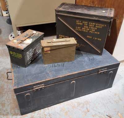 Vintage Steel Storage Lot