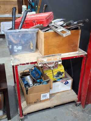 Work Trolley Of Tools