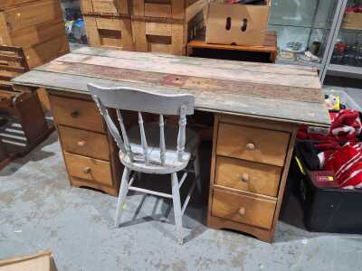 Desk And Chair