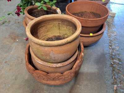 TERRACOTTA POTS