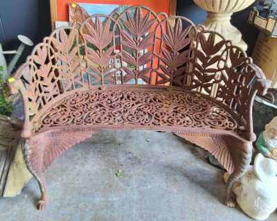 CAST IRON BENCH