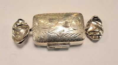 Silver Pill Box