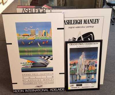 Ashley Manley Grand Prix Posters