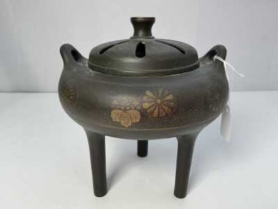 Japanese Bronze Koro