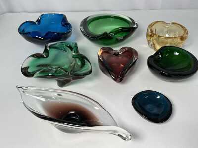 Art Glass Bowls (8)
