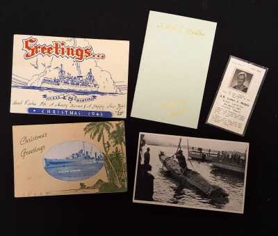 Australian Ww2 Naval Ephemera: