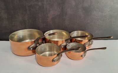 Copper Saucepans