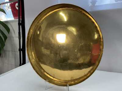 Large Brass Charger