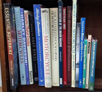 MOTORCYCLE BOOKS
