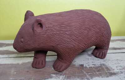 Terracotta Wombat
