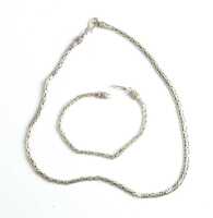 SILVER NECKLACE SET