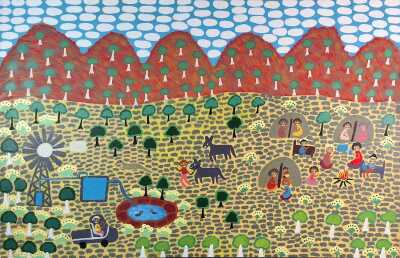 Rhonda Napanangka (Aboriginal Australian, 1964-)