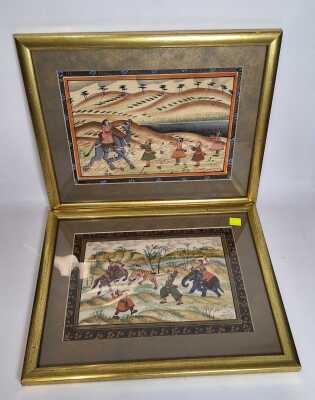 Framed Silks