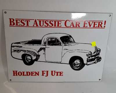 VINTAGE STYLE ENAMEL SIGN