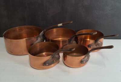 Copper Saucepans