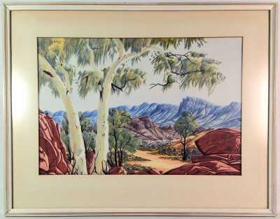 Gabriel Namatjira (Aboriginal Australian, 1949-1961)