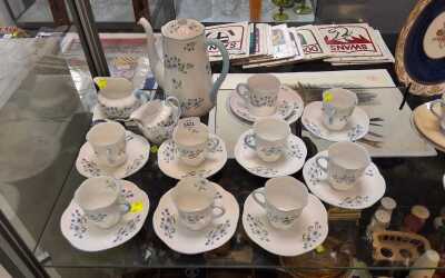 SHELLEY COFFEE SET