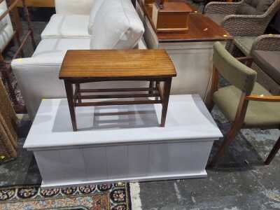 Blanket Box And Table