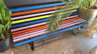 Rainbow Bench