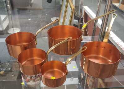 Copper Saucepans
