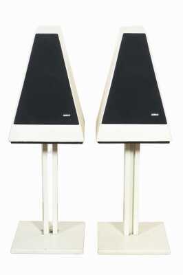 10 · PAIR OF 120 CONCRETE SPEAKERS