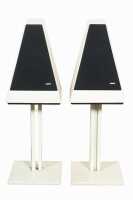 PAIR OF 120 CONCRETE SPEAKERS