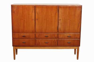 Teak Highboard