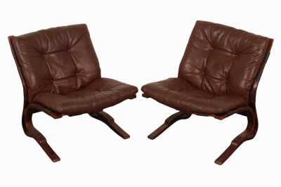 Pair Of Skyline Lounge Chairs
