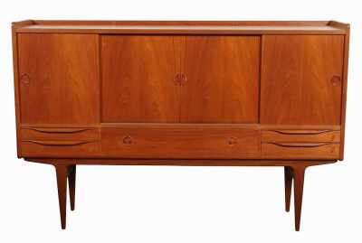 Teak Highboard