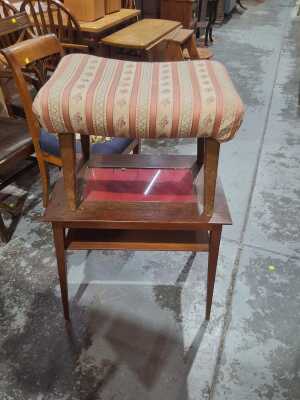 111 · STOOL AND TABLE