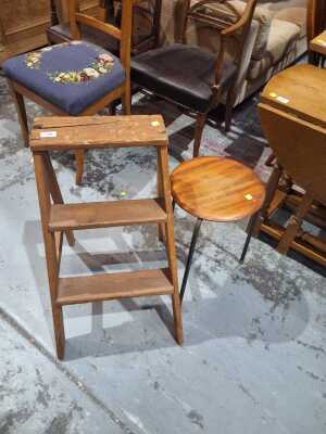 126 · STEPS AND STOOL