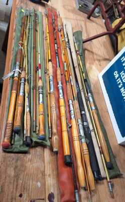281 · VINTAGE FISHING RODS