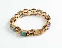 GOLD GEMSTONE BRACELET