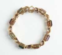 GOLD GEMSTONE BRACELET - 2