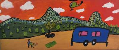 Billy Tjampijinpa Kenda (Aboriginal Australian)