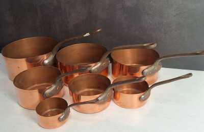 Copper Sancepans