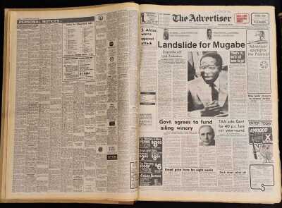 The Sa Advertiser 1980.