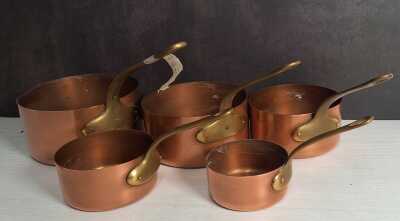 1387 · COPPER SAUCEPANS