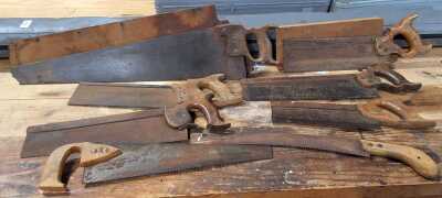 Lot Of Saws