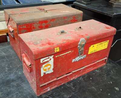 Red Rota Tool Boxes