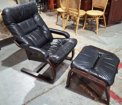 Arm Chair And Stool
