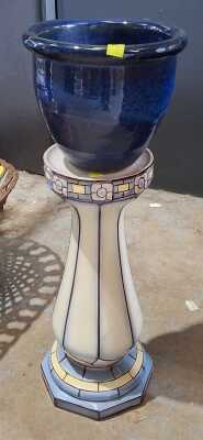 Planter On Pedestal