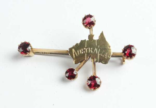 GOLD BROOCH