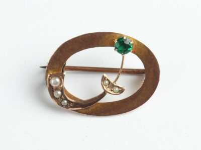 Gold Brooch