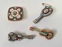 MOSAIC BROOCHES