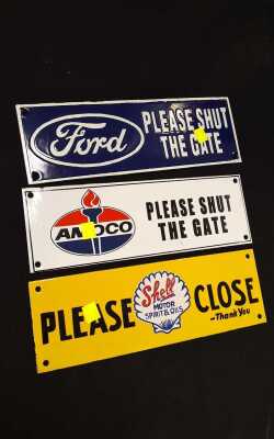 Enamel Signs